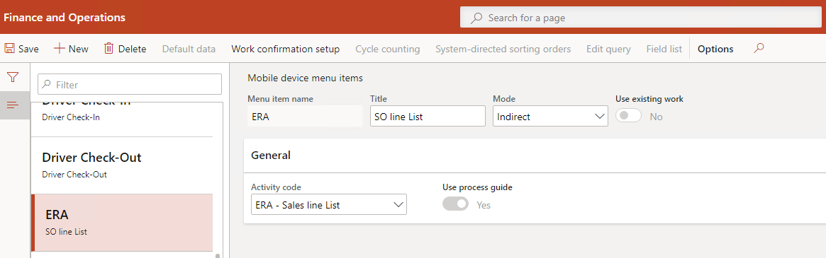 Mobile Device Development Process flow in Dynamics 365 Finance & Supply Chain Management